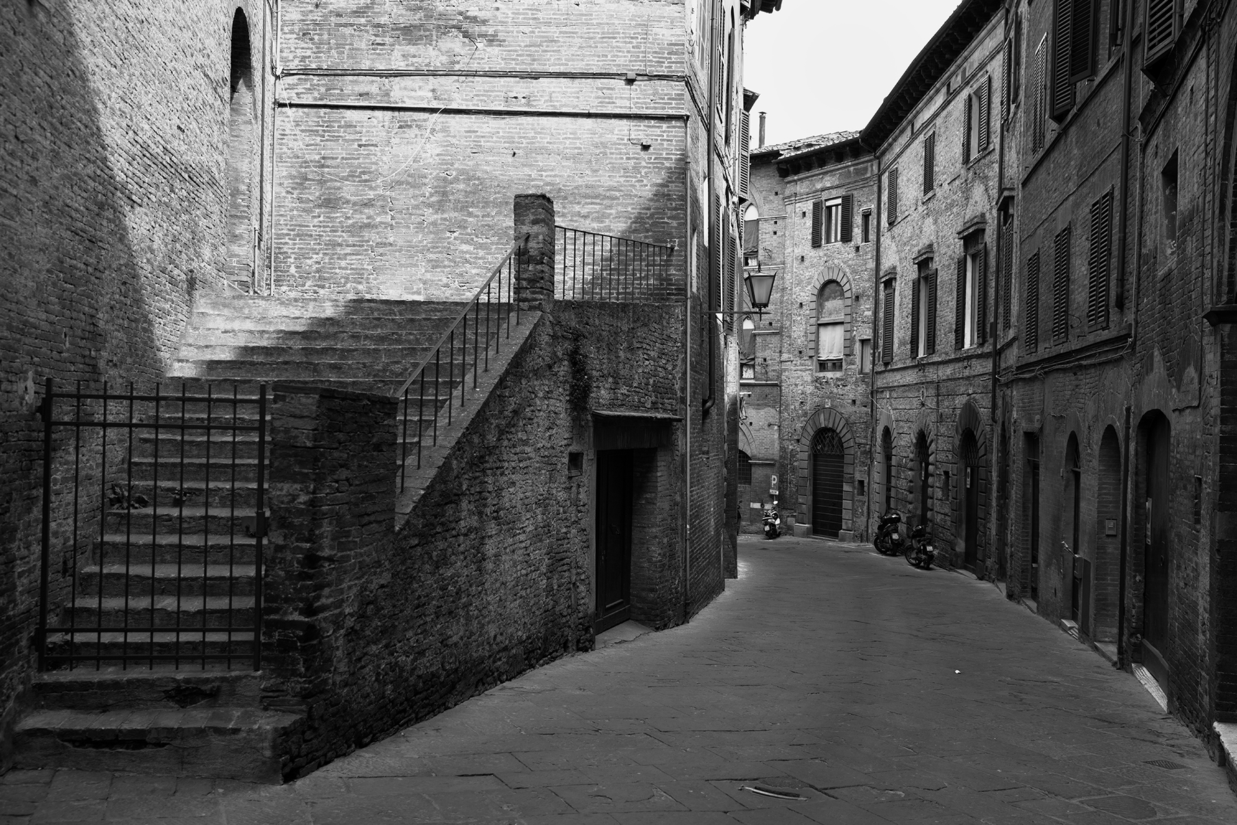 Enge Gassen in Siena