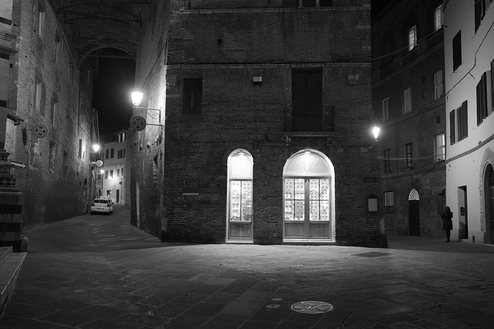 Siena bei Nacht