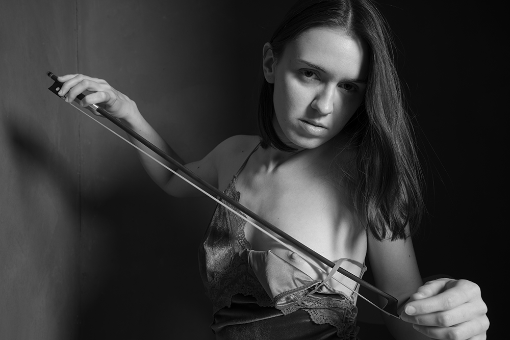 Akt und Violine